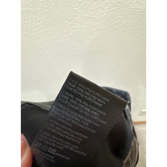 Free People We The Free Mystic Black The It Factor Vegan Faux Leather Pants 8 - Picture 6 of 6